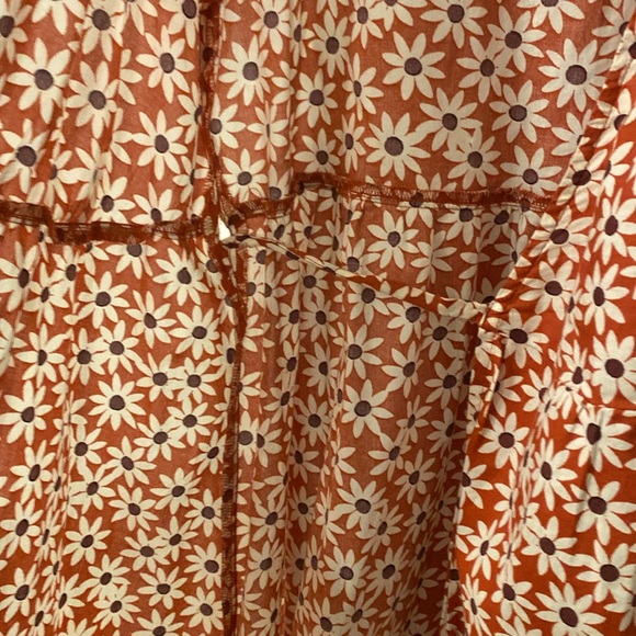 Madewell Packed Picnic Wrap Dress-L - Picture 11 of 13